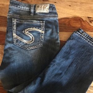 Silver Jeans Capri’s size 18 womens